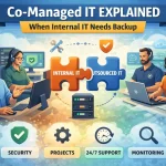 Co-Managed IT Explained: When Internal IT Needs Backup