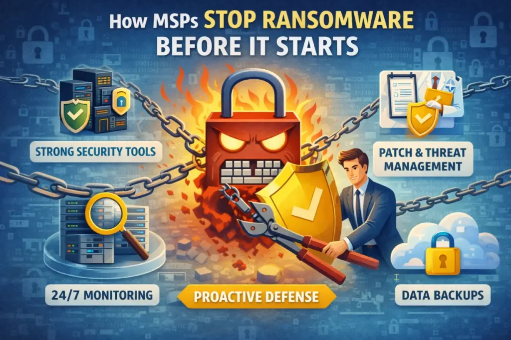 How MSPs Stop Ransomware Before It Starts