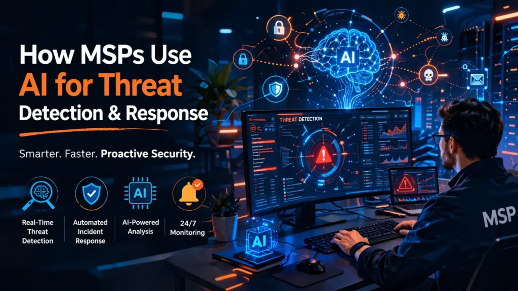How MSPs Use AI for Threat Detection & Response