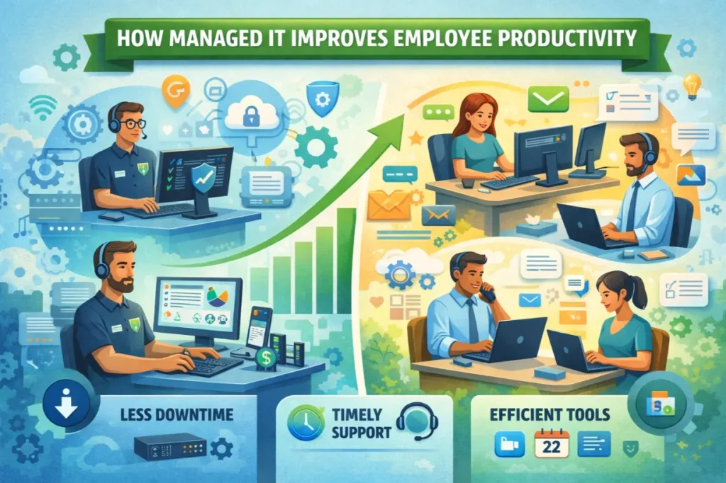 How Managed IT Improves Employee Productivity