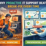 Why Proactive IT Support Beats Break-Fix Every Time