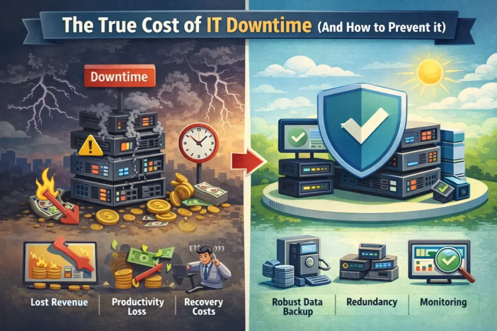 The True Cost of IT Downtime (And How to Prevent It)